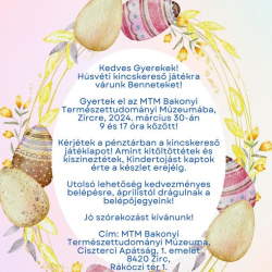 Húsvéti tojáskeresés a kiállításban
