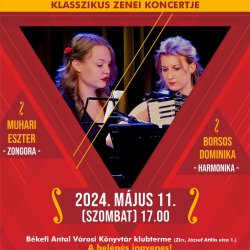Borsos Dominika és Muhari Eszter klasszikus zenei koncertje