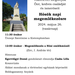 Hősök Napi megemlékezés