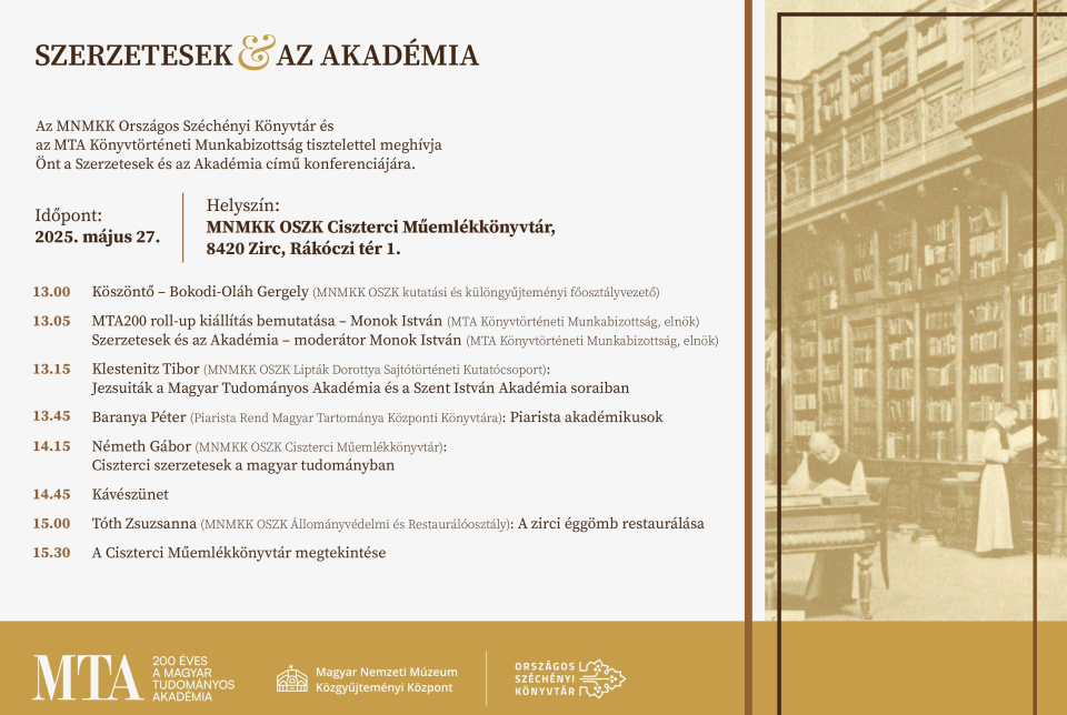 Szerzetesek és az Akadémia