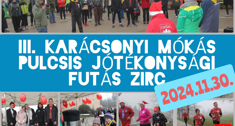 III. Karácsonyi Mókás Pulcsis Jótékonysági Futás