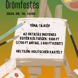 Örömfestés a Holitscher kastélyban