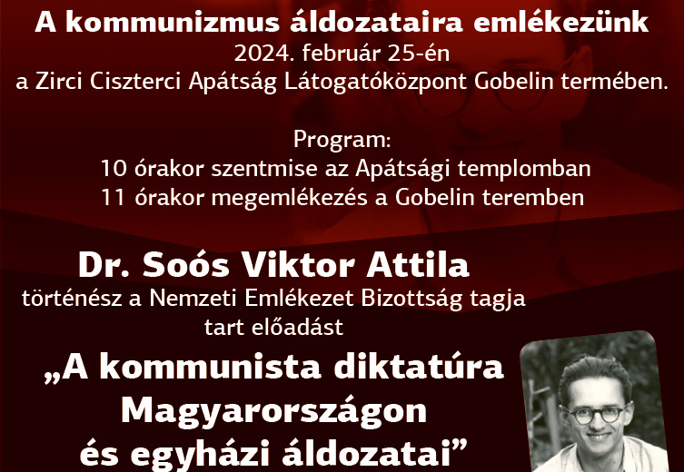 Megemlékezés a kommunizmus áldozataira Megemlékezés a kommunizmus áldozataira