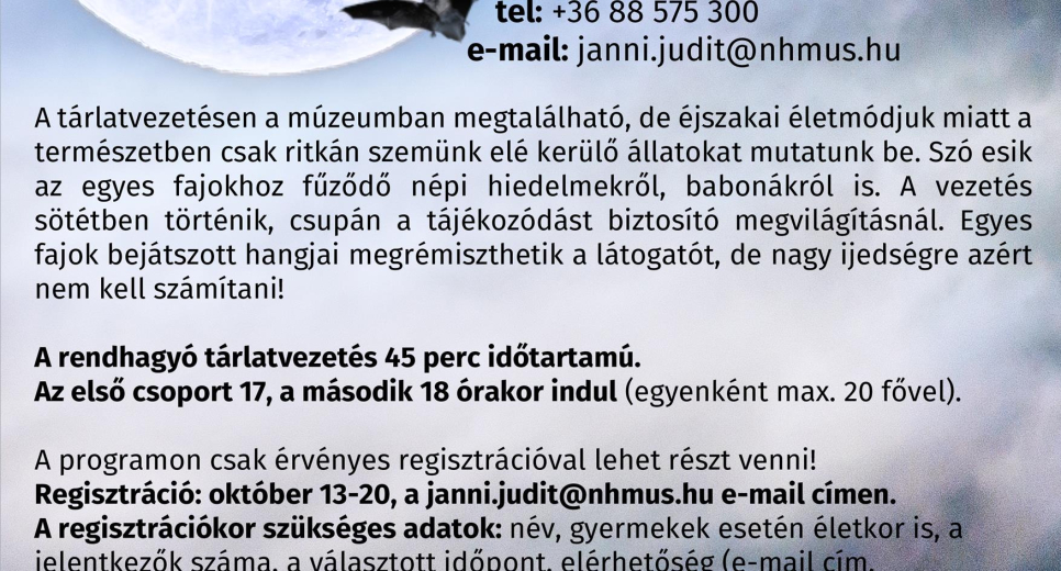 Borzongás a Múzeumban