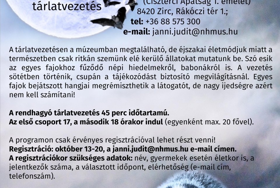 Borzongás a Múzeumban