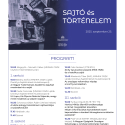 SAJTÓ és TÖRTÉNELEM
