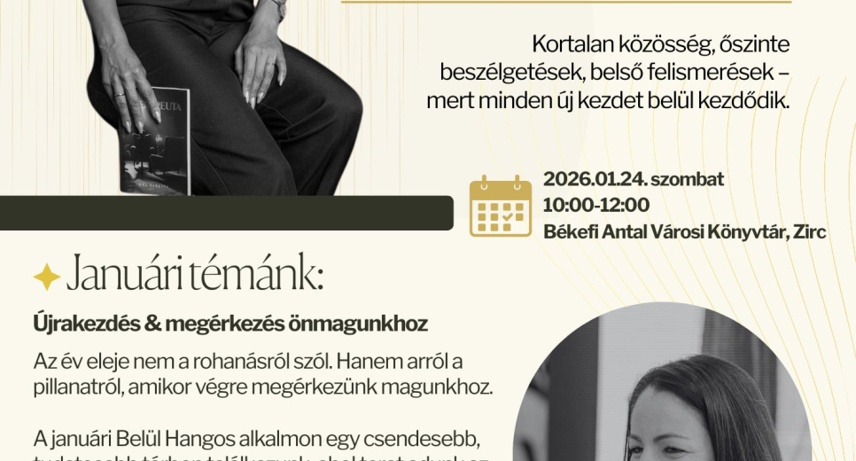 Belül hangos - Újrakezdés & megérkezés önmagunkhoz