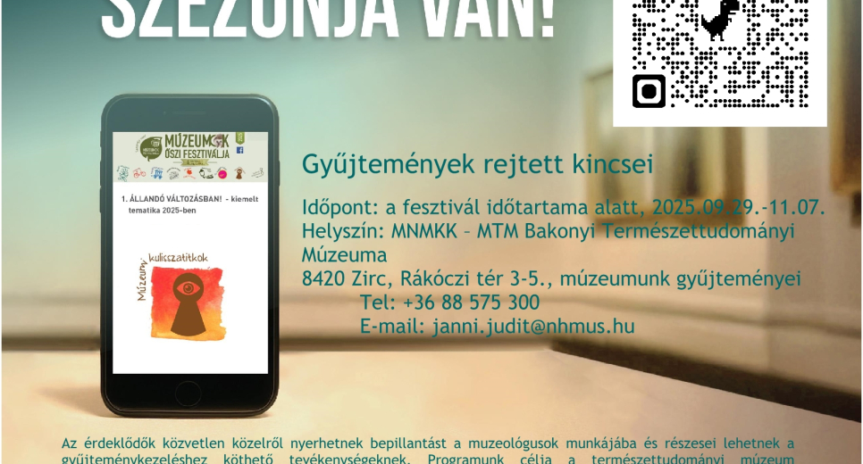 Gyűjtemények rejtett kincsei - Múzeumok Őszi Fesztiválja Gyűjtemények rejtett kincsei - Múzeumok Őszi Fesztiválja