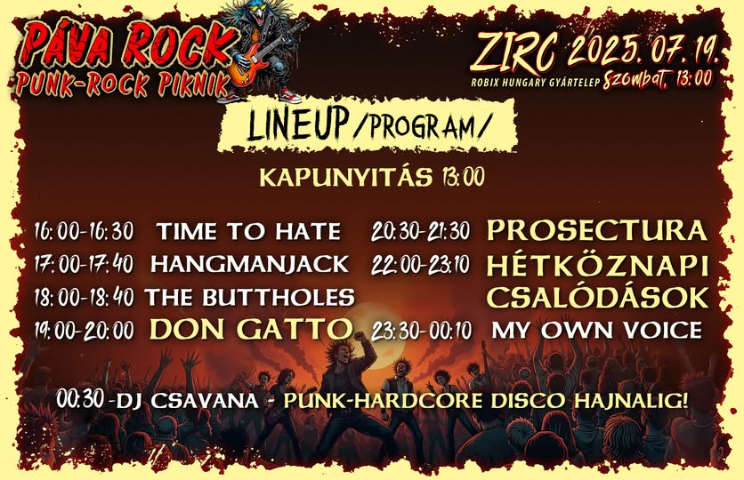 PáVa Rock Punk-Rock Piknik