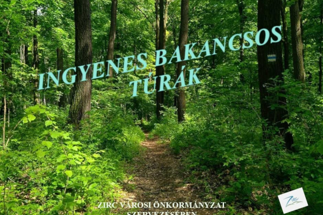 INGYENES BAKANCSOS TÚRÁK 2019