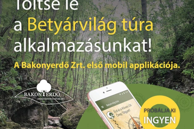 BETYÁRVILÁG TÚRA ALKALMAZÁS