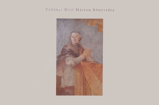 NÉMETH GÁBOR: PADÁNYI BÍRÓ MÁRTON KÖNYVTÁRA C. KÖNYVE
