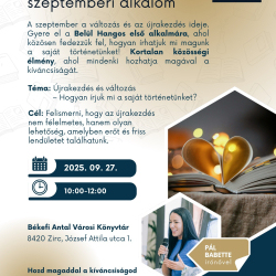 Belül hangos – korlátlan közösségi program, ahol az olvasás és a beszélgetés találkozik