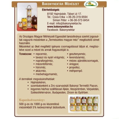 BAKONYI HELYI MÁRKA GALÉRIA