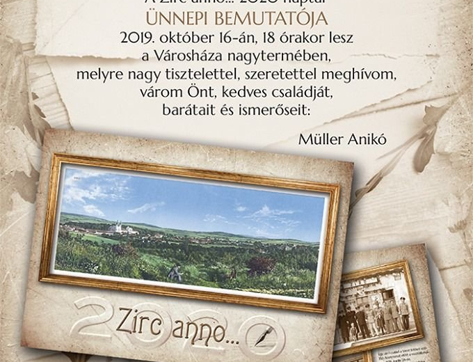 ZIRC ANNO... NAPTÁR 2020