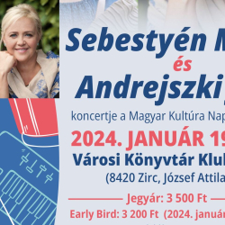 Békefi Klubkoncertek: Sebestyén Márta és Andrejszki Judit