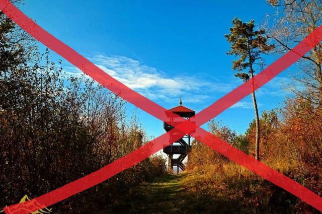 MT. ÁMOS LOOKOUT TOWER - EPLÉNY is not accessible!! It has been closed and will be demolished!!