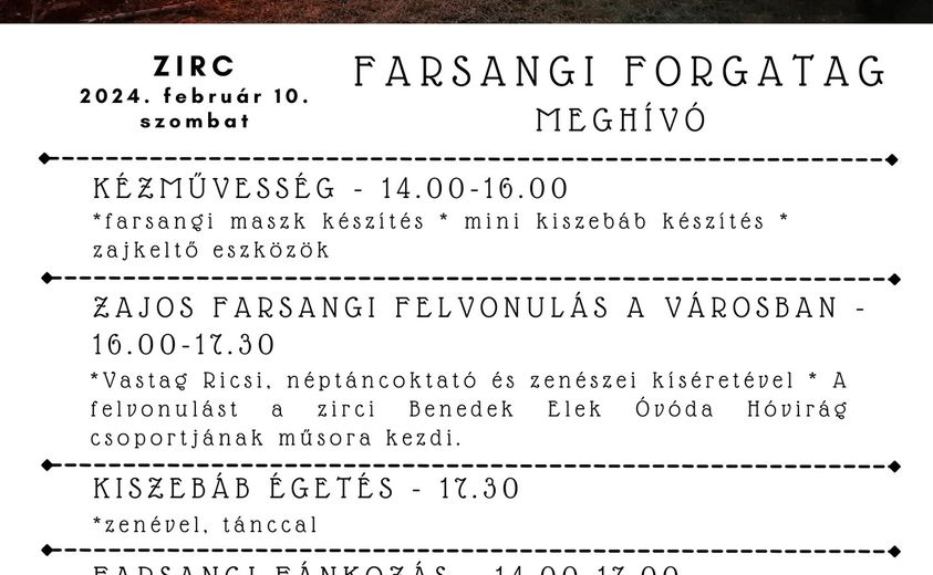 Farsangi forgatag