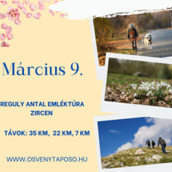 XVII.Reguly Antal Emléktúra